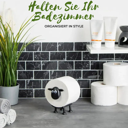 Schaap Toiletpapierhouder – Praktisch & Charmant voor de Badkamer