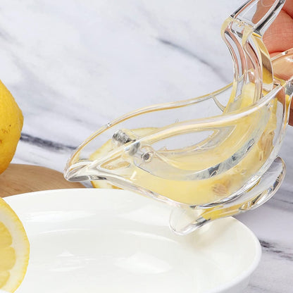 Citroensnijder in vogelvorm – compacte citruspers met gemakkelijke grip