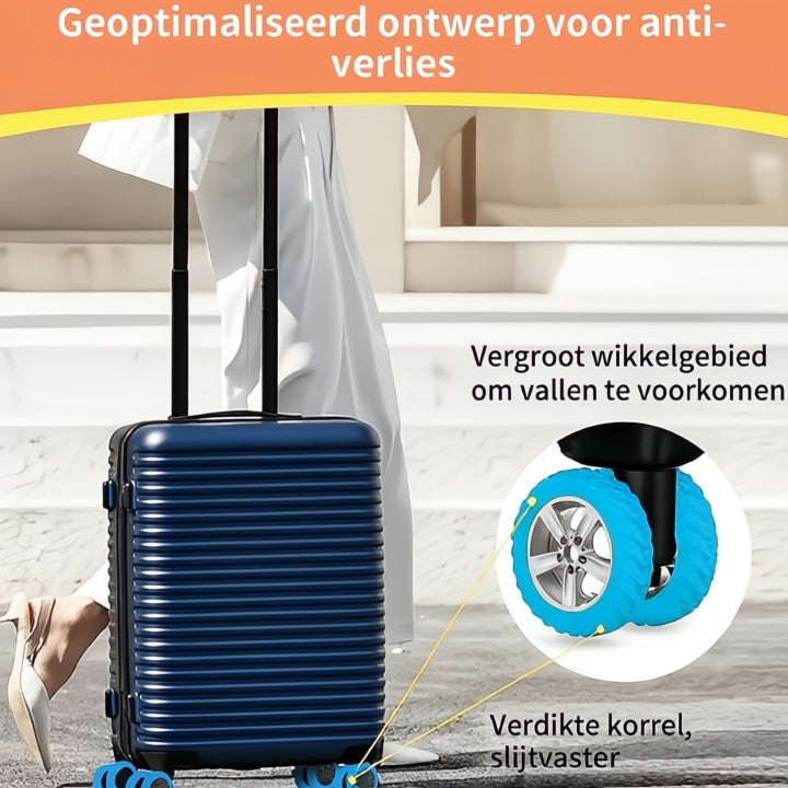Wielkappen voor koffers – minder lawaai, meer bescherming