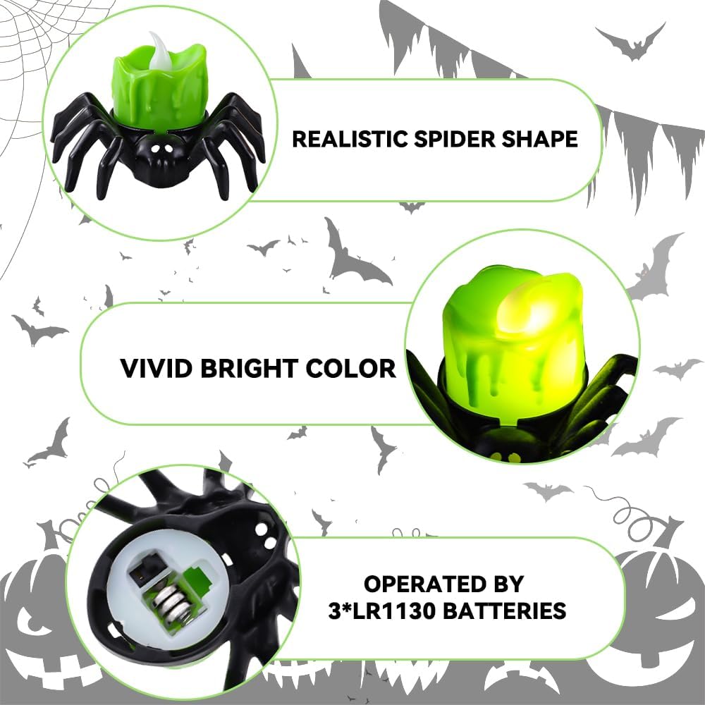 Halloween licht — veilige sfeer voor kippenvelmomenten