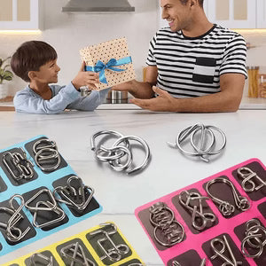 Metaaldraad Puzzelset – Duurzame Educatieve Draadbreinbrekers