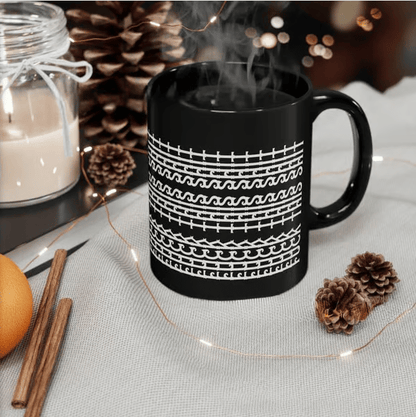 Keramische Koffiebeker – Verborgen Grappige Tekst met Ergonomisch Handvat