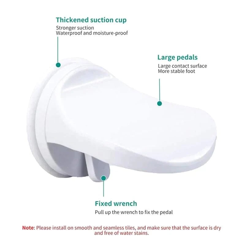 Shower Foot Rest Stand Mivoza Deutschland