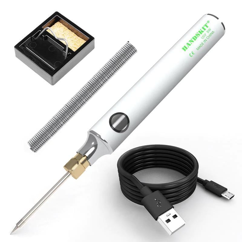 USB elektrische soldeerbout - draagbare set met temperatuurregeling Mivoza Duitsland