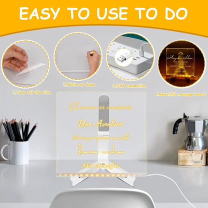 LED-memobord — Speels Je Creativiteit Ontketenen