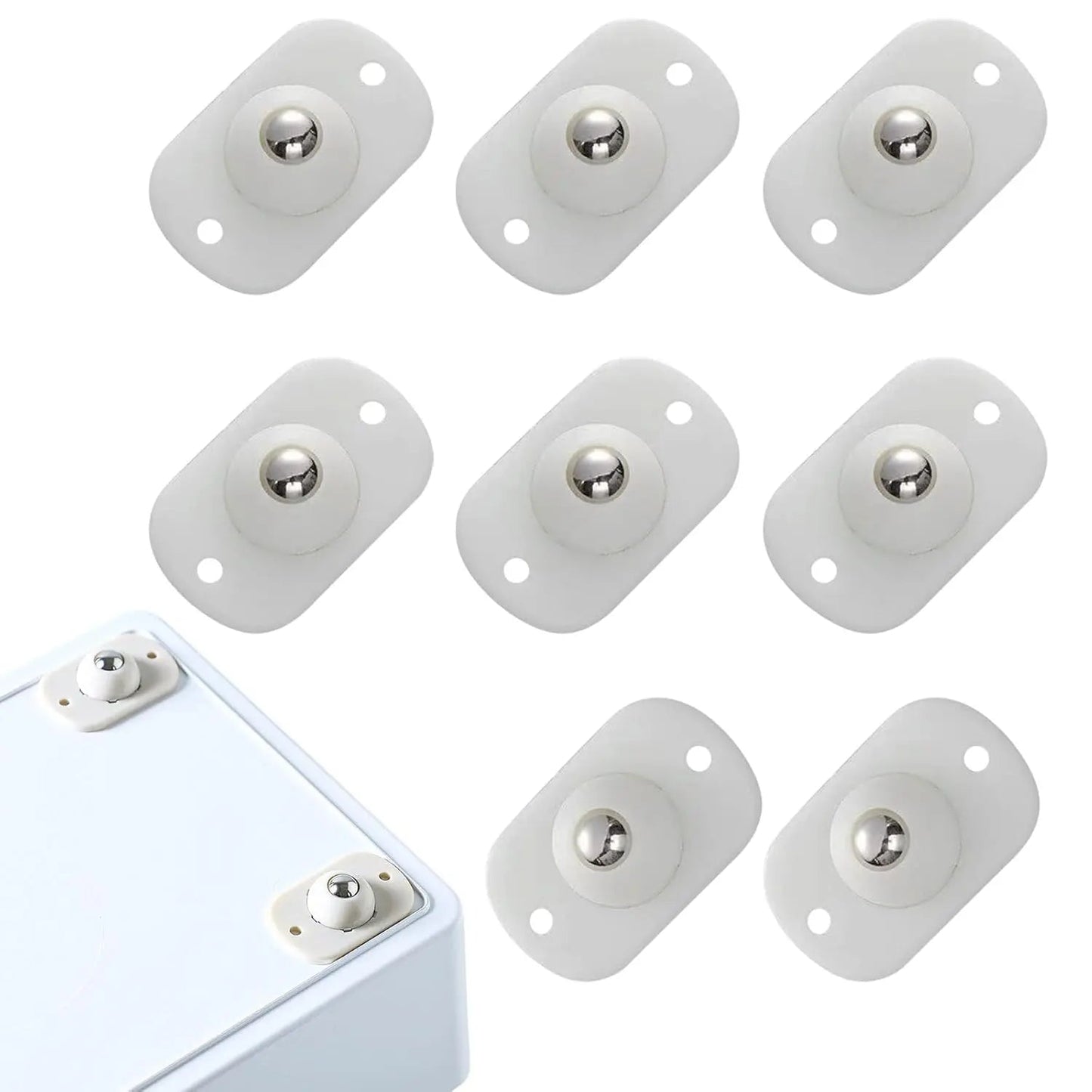 Zelfklevende 360° Mini Rollers voor Opslag & Meubilair