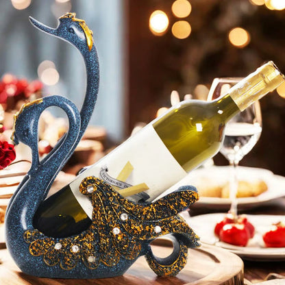 Swan Wine Bottle Holder Rack Mivoza Deutschland
