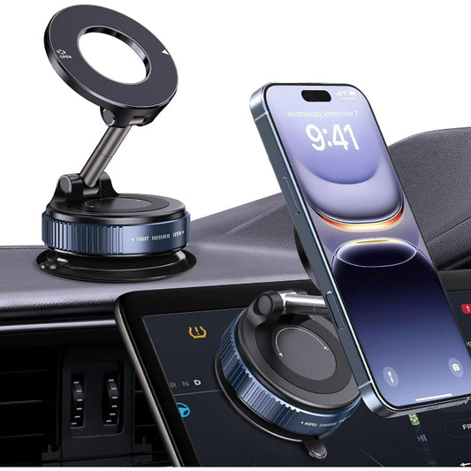360° vacuümsluiting mobiele telefoonhouder — stevige grip zelfs op hobbelige wegen
