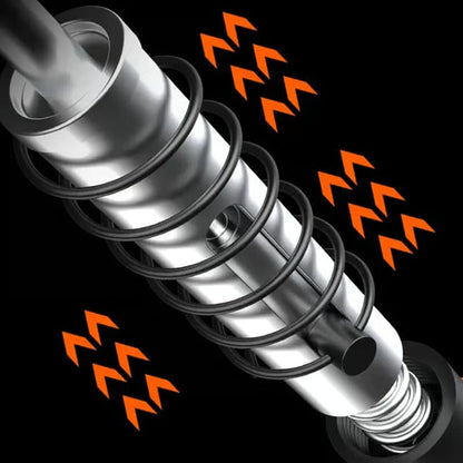 Professionele houtspijkerpistool — met sterke geluidsdemper voor bouw & werkplaats