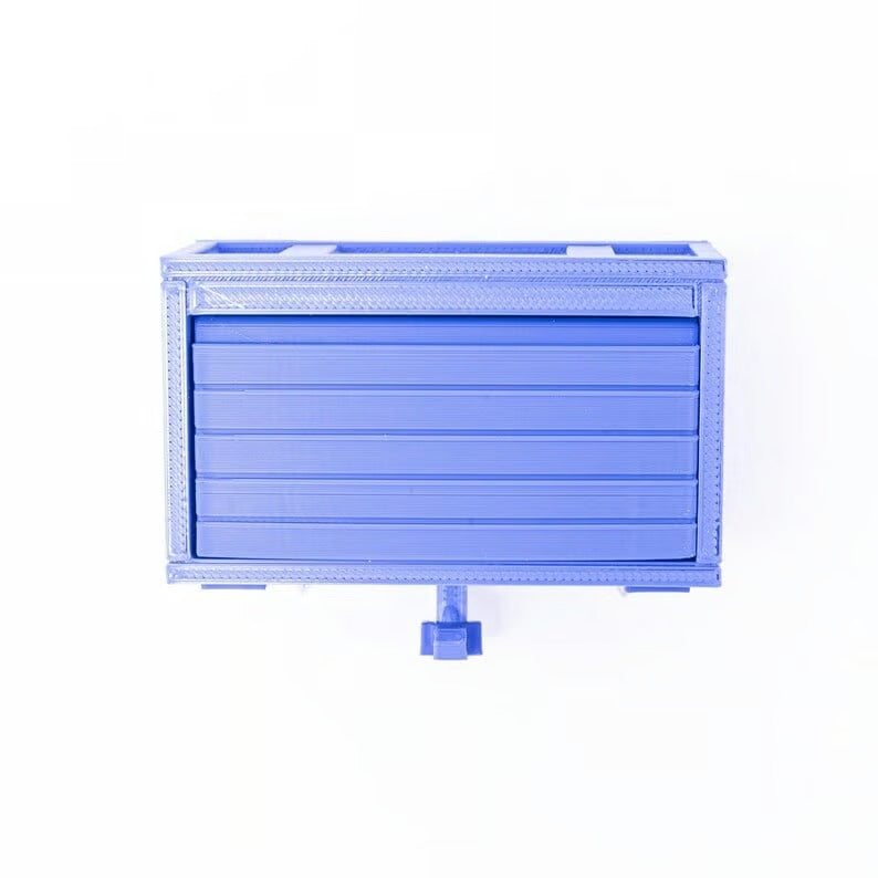 Autosleutelhanger in garagestijl — leuk en creatief sleutelopbergsysteem