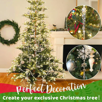 Kerstdecoratieset 18-delig — elegante glans voor elke kerstboom