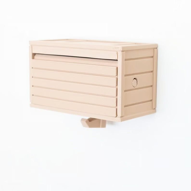 Autosleutelhanger in garagestijl — leuk en creatief sleutelopbergsysteem