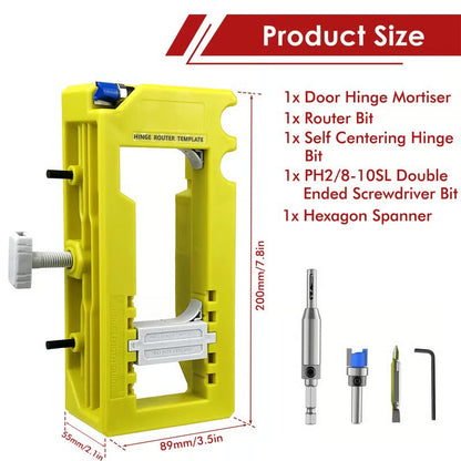 Door Hinge Router Template Mivoza Deutschland