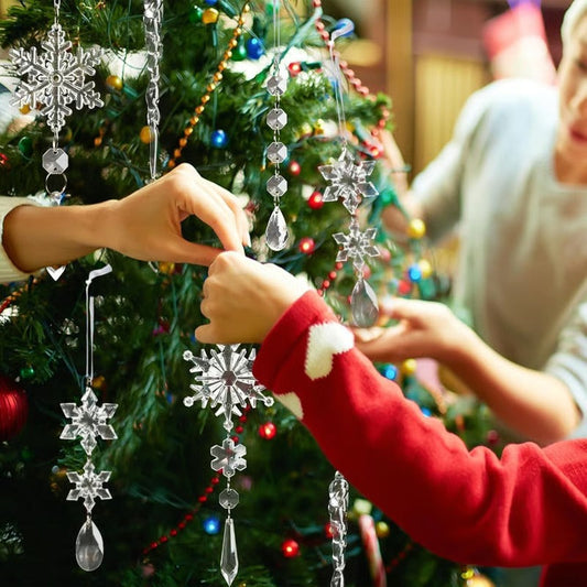 Kerstdecoratieset 18-delig — elegante glans voor elke kerstboom
