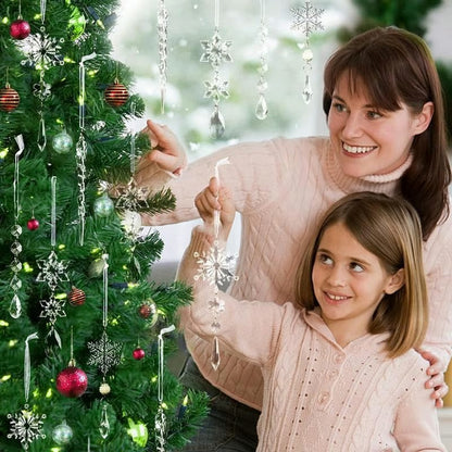 Kerstdecoratieset 18-delig — elegante glans voor elke kerstboom