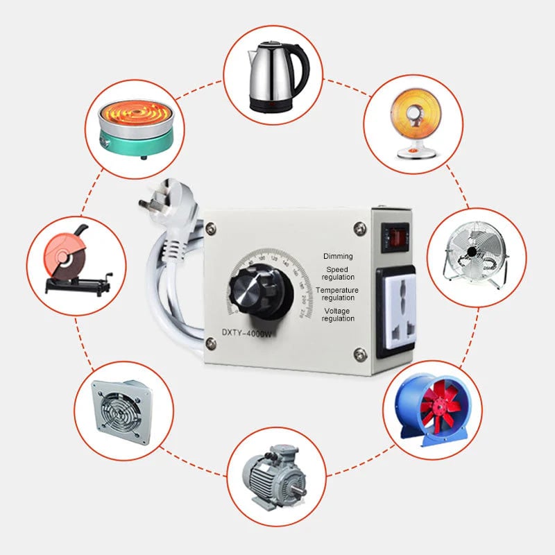 🔥Multifunctional Voltage Controller For Electric Kettle & Fan Mivoza Deutschland