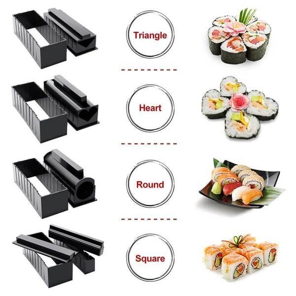 Sushi vormset — perfecte rollen in een oogwenk