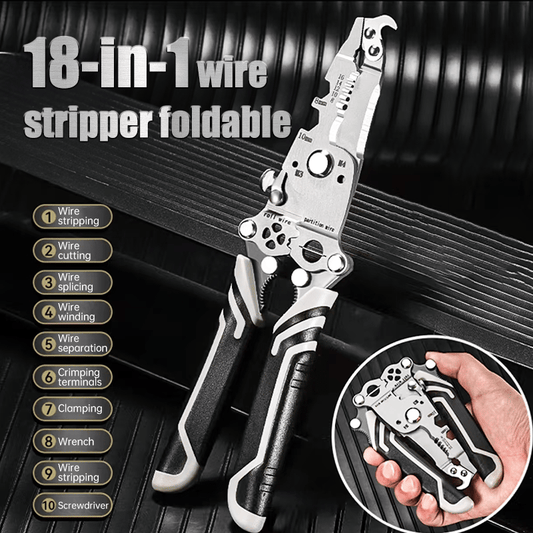 18-in-1 Multitool – krachtig, compact & altijd binnen handbereik