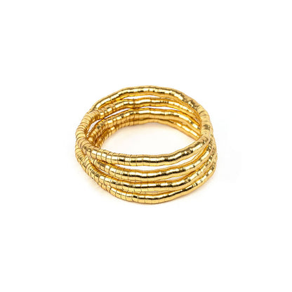 Vormbare slangketting – draag als ketting, armband of riemdetail