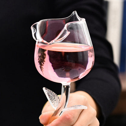 1+1 GRATIS | Elegant Rozen-Wijnglas – Geeft Elke Slok Charme