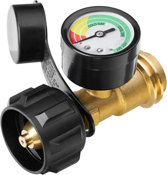 Propaantankmeter met kleurgecodeerd display