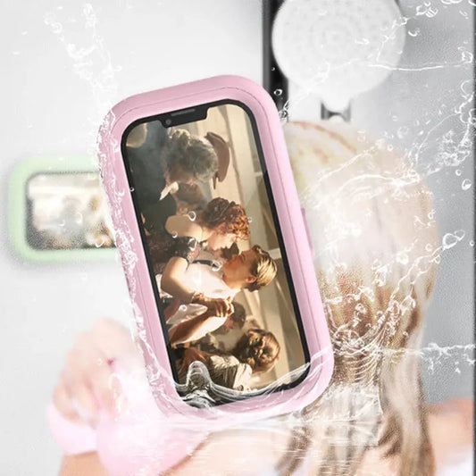 Douche telefoonhouder — geniet veilig en droog van je telefoon