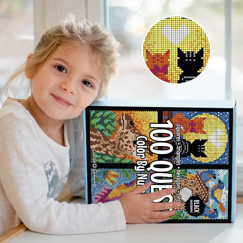 Creatief mozaïek kleurboek — 100 prachtige patronen om in te kleuren