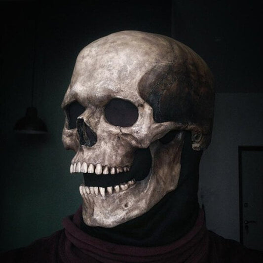 Realistisch Volledig Schedelmasker – Trek Alle Blikken Met Je Mee