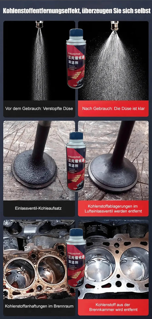 Krachtige katalysatorreiniger – betere prestaties & brandstofbesparing