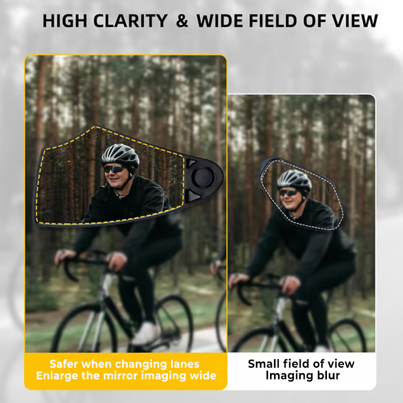Fiets spiegel — meer veiligheid bij elke rit