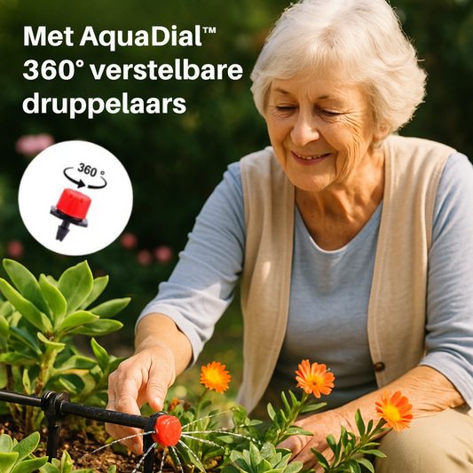 Slimme plantenbewatering – Druppelsysteem voor tuin & pot (100 stuks)