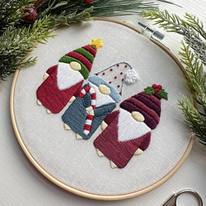 Kerstkabouter borduurset – Mivoza Nederland