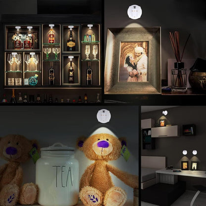 Kabellose Spotlight-Lampe – Ambiente für Pflanzen, Bilder & Wohnräume Mivoza Deutschland
