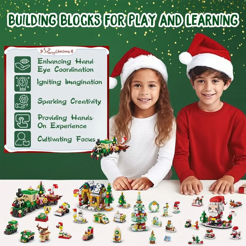Bouwblok adventskalender — 24 dagen vol bouw- en speelplezier