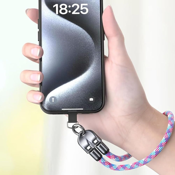 USB-C snel opladen telefoonkoord — koord en oplaadkabel in één