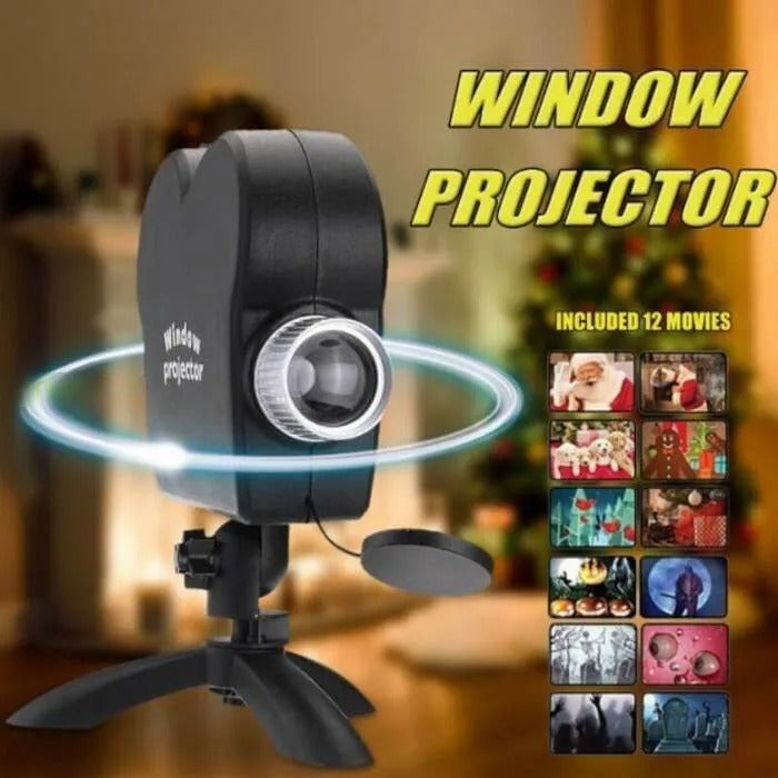 Griezelige projector set — spookachtige taferelen voor ramen & feestjes