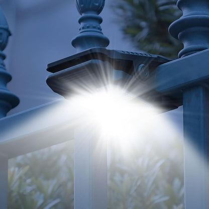 Zonne-cliplamp met bewegingssensor — eenvoudige verlichting voor tuin en kas