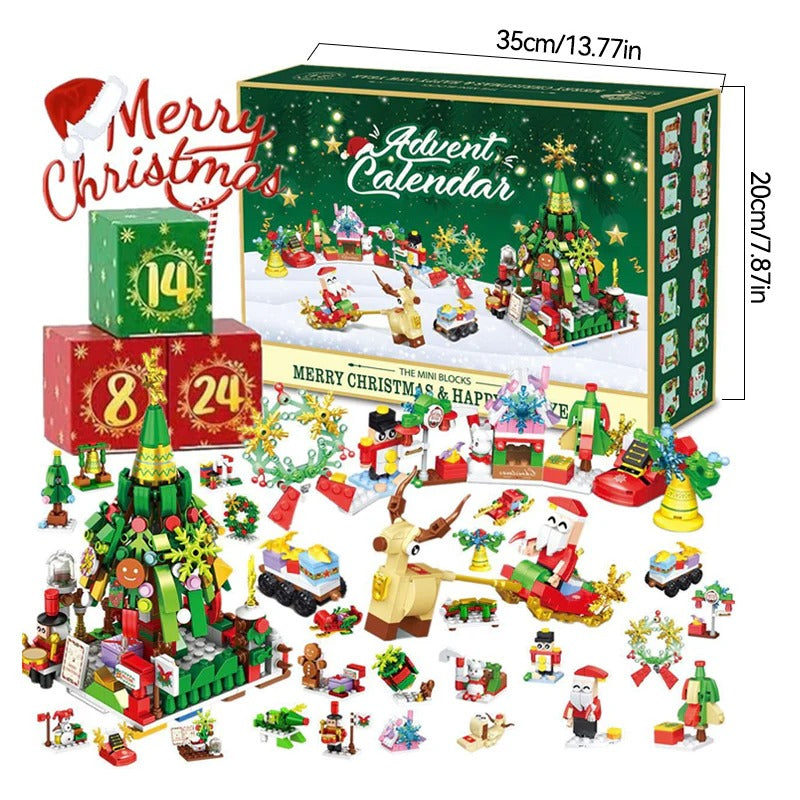 Bouwblok adventskalender — 24 dagen vol bouw- en speelplezier