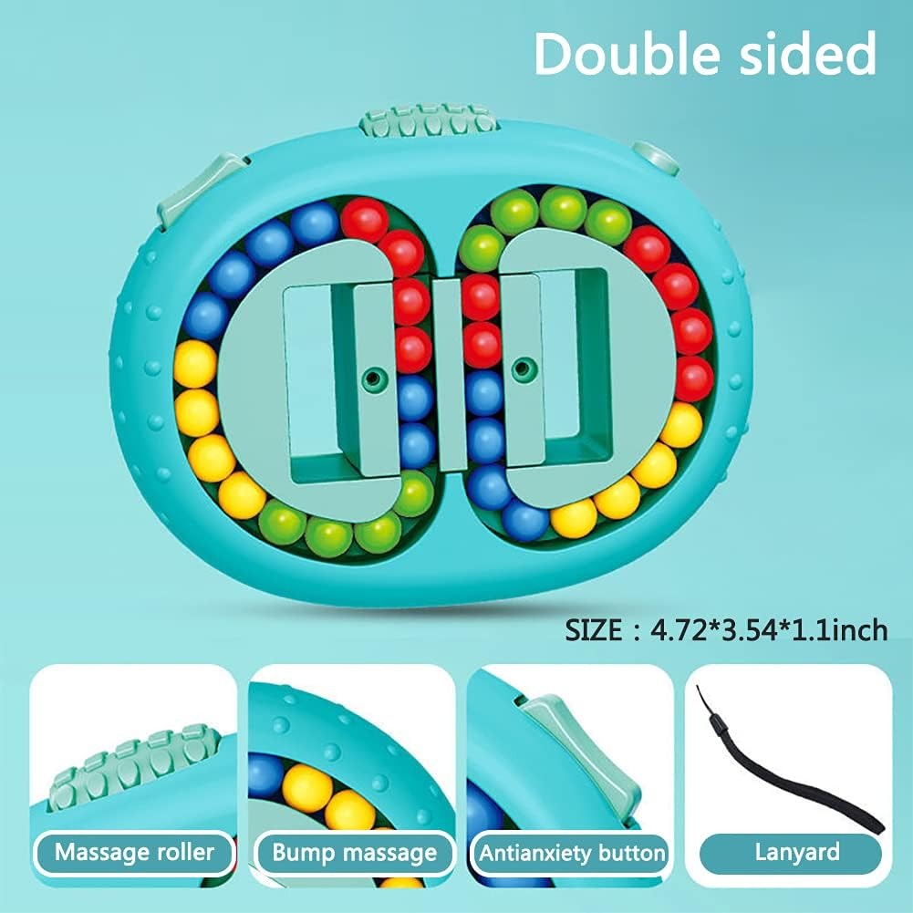 Draaiende bonen fidget puzzel — bevordert logica & kleurperceptie
