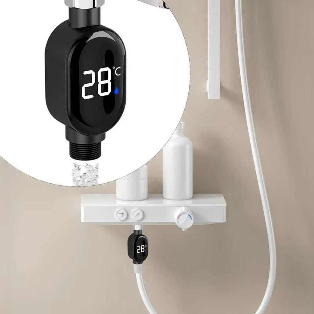 Digitale douchethermometer — perfecte watertemperatuur tijdens de winter
