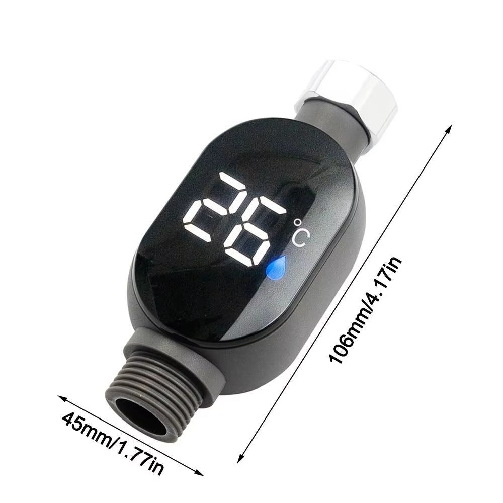 Digitale douchethermometer — perfecte watertemperatuur tijdens de winter