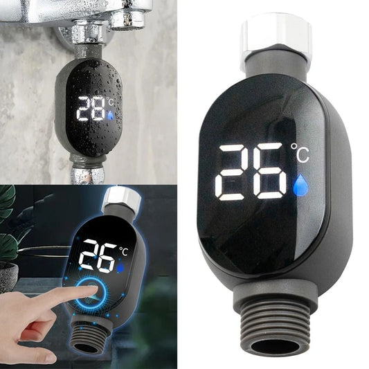 Digitale douchethermometer — perfecte watertemperatuur tijdens de winter