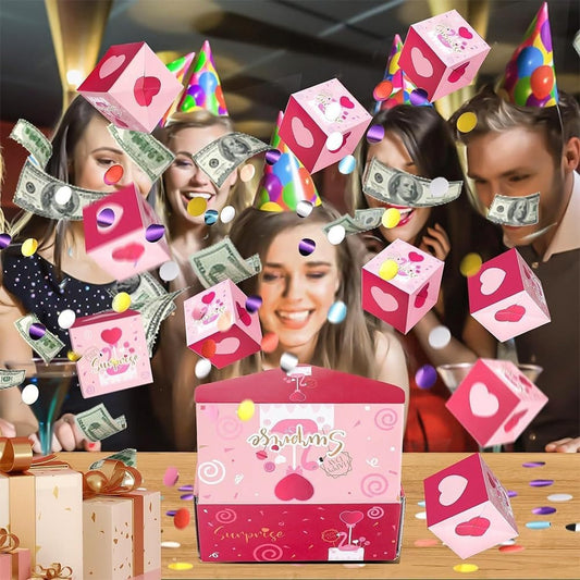Faltbare Überraschungsgeschenkbox — 3D Explosions-Party-Pop-Up-Box Mivoza Deutschland