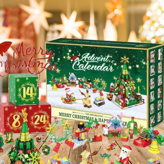 Bouwblok adventskalender — 24 dagen vol bouw- en speelplezier