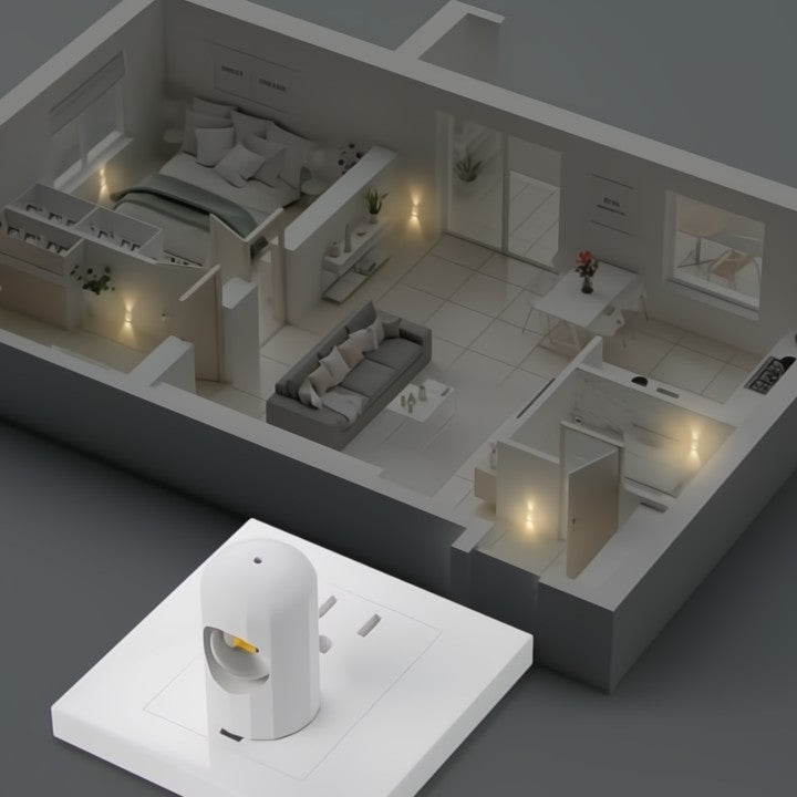 Zacht LED Nachtlampje Stopcontact: Warm Licht & Veiligheid in Huis