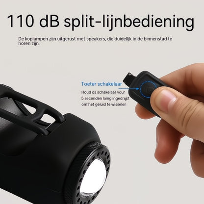 Fietshorn met krachtig geluid – hoorbaar op grote afstand
