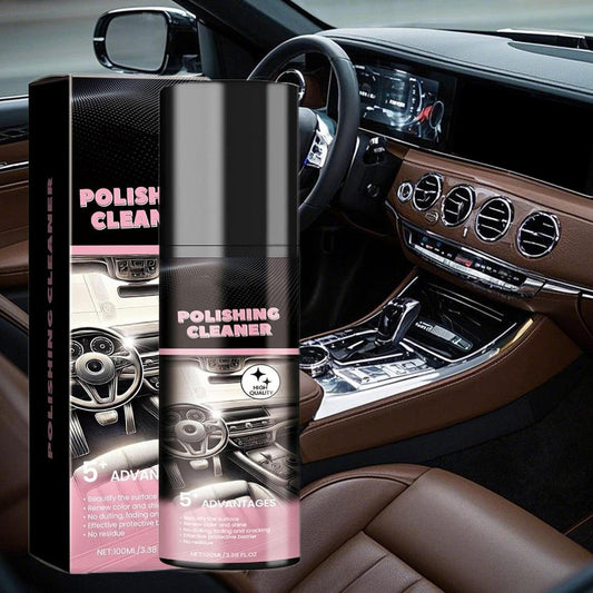 Interieurpolishspray voor de auto — zorgt voor blijvende glans en frisheid