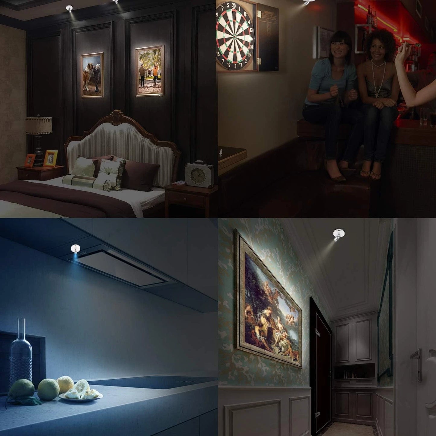 Kabelloze LED-spot – laat planten & schilderijen stralen