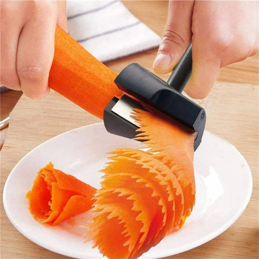 Praktische groentesnijder voor decoratieve en gezonde maaltijden