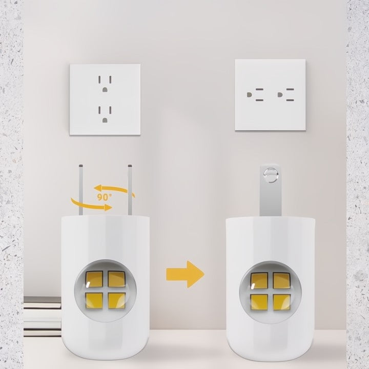 Zacht LED Nachtlampje Stopcontact: Warm Licht & Veiligheid in Huis